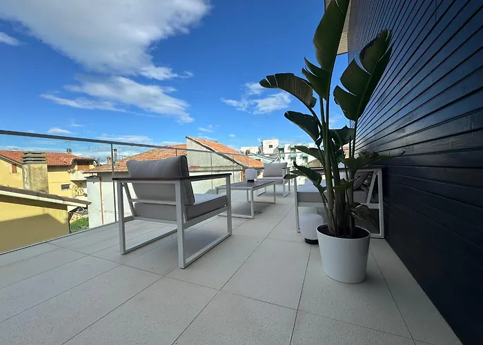 Apartment Rooftop Heated Pool - Vip Penthouse Fano